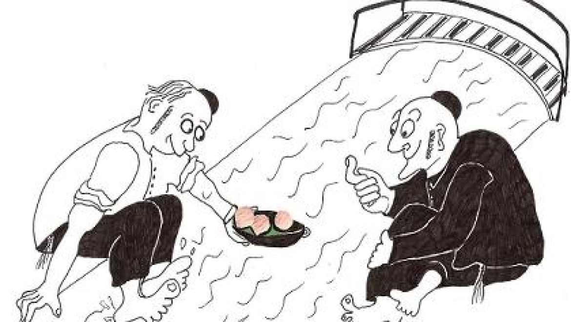 Нарушил ли субботний запрет тот, кто вынес из дома орех и положил его в сосуд, плывущий по реке?