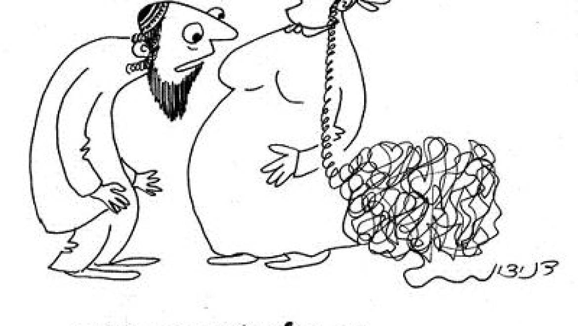 Is a woman allowed to go out on the Sabbath with a tampon?