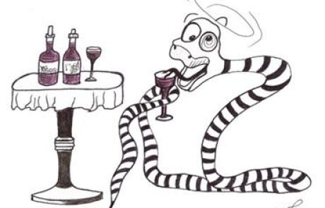 השותה מים המהולים בארס נחש