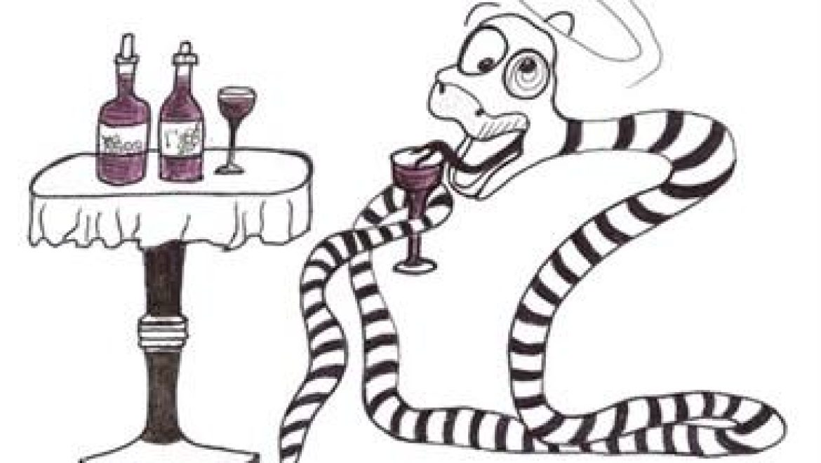 השותה מים המהולים בארס נחש