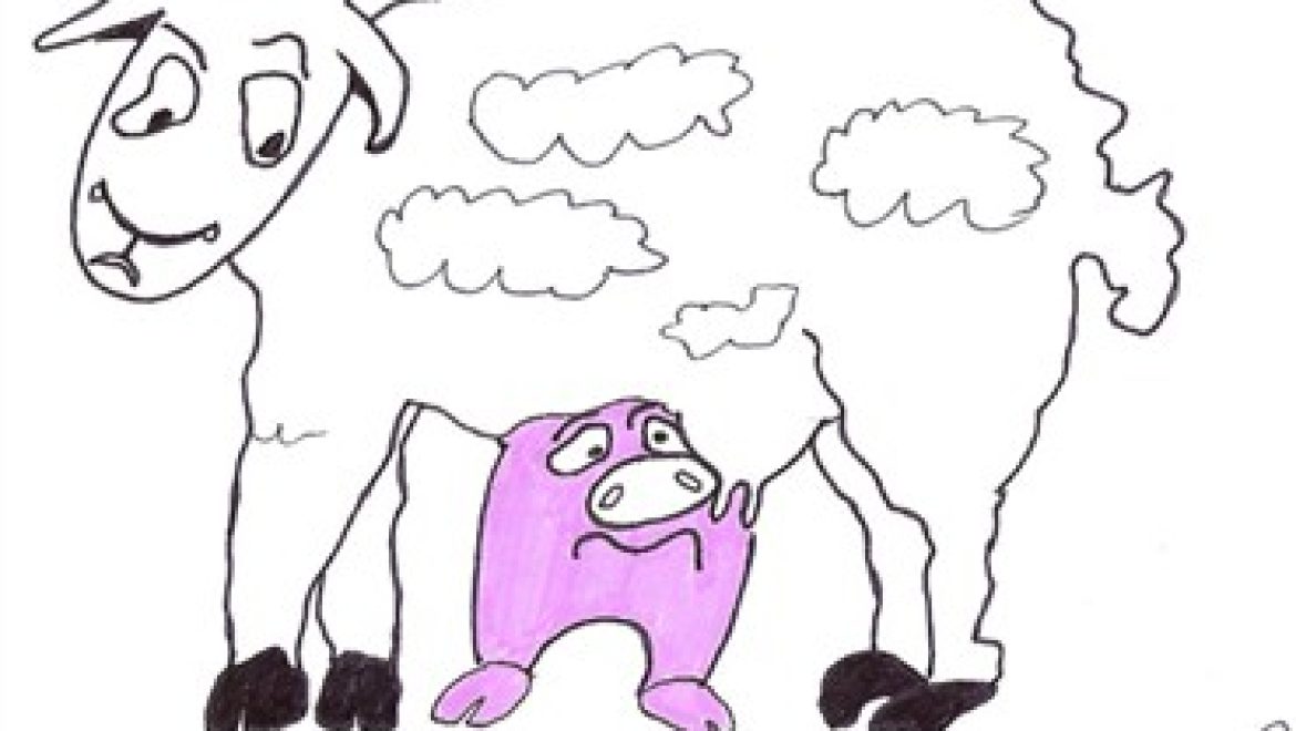 Is a pig which suckles from a ewe the ewe’s offspring?