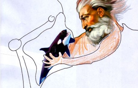 What did G-d do to keep the large animals from multiplying?