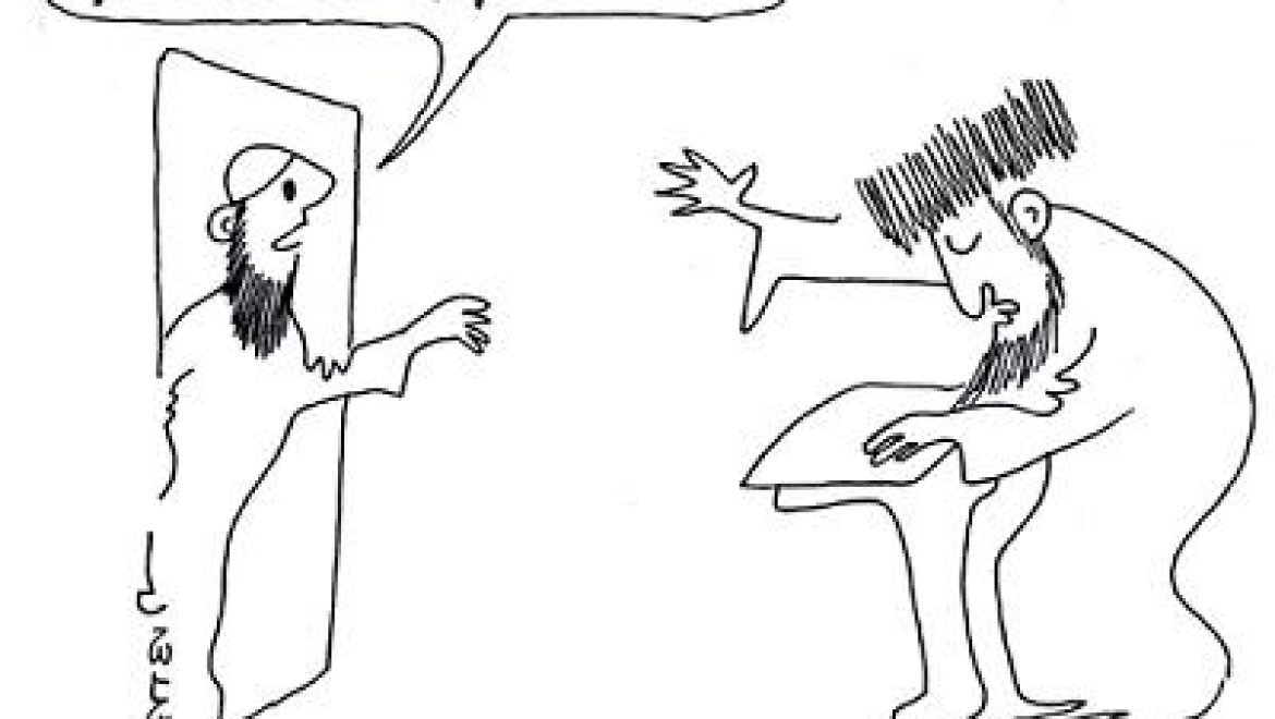 May one make a hint during the recitation of the Shema?