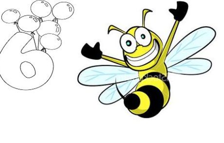 ילד שעקצו עקרב או צרעה ביום הולדת השש שלו