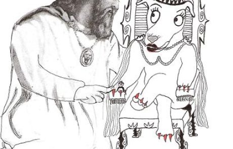 King Koresh had a canine for sexual purposes