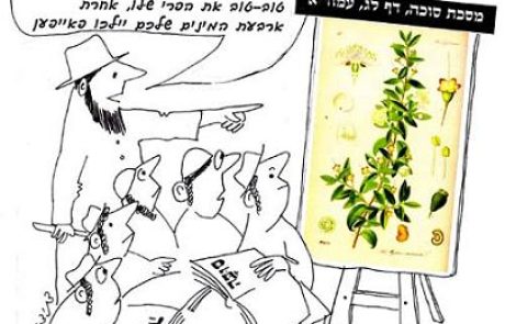 הדס שנקטם ולאחר זמן צמח פרי במקום הקטימה