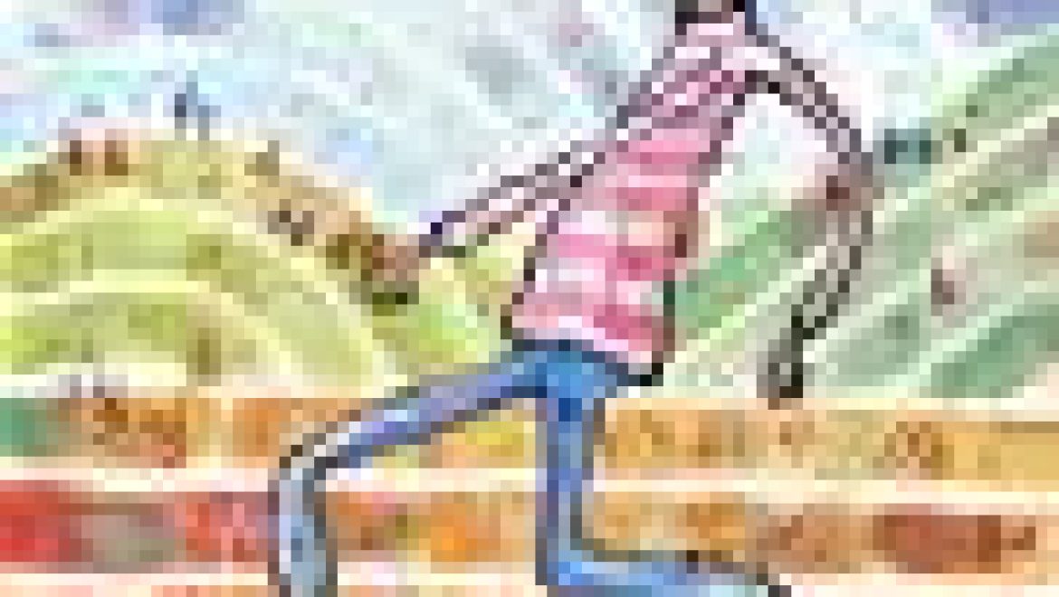 המדלג ומקפץ בפסיעות גדולות מזיק לראייה ובלשונם "פסיעה גסה".