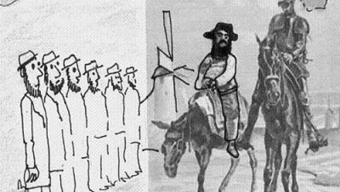 Does one have to stand in honor of a rabbi who is riding an ass?